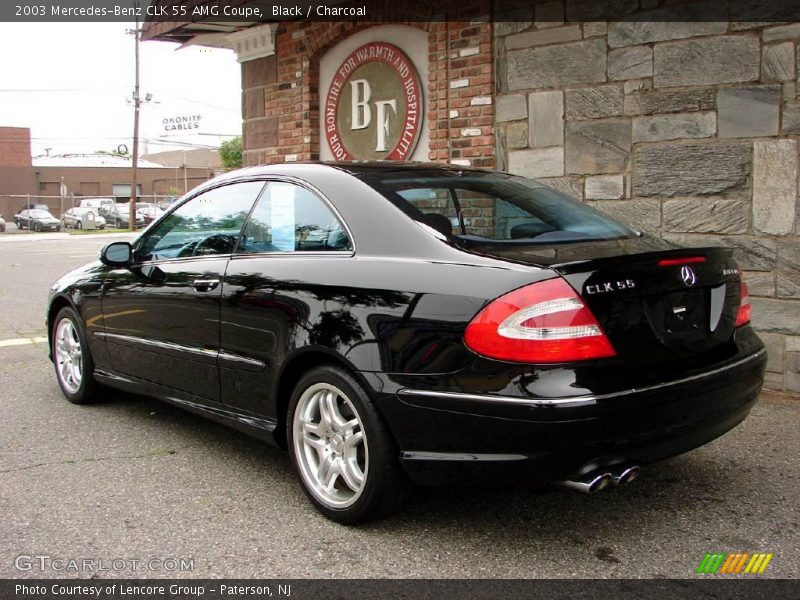 Black / Charcoal 2003 Mercedes-Benz CLK 55 AMG Coupe