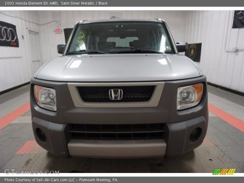 Satin Silver Metallic / Black 2003 Honda Element EX AWD