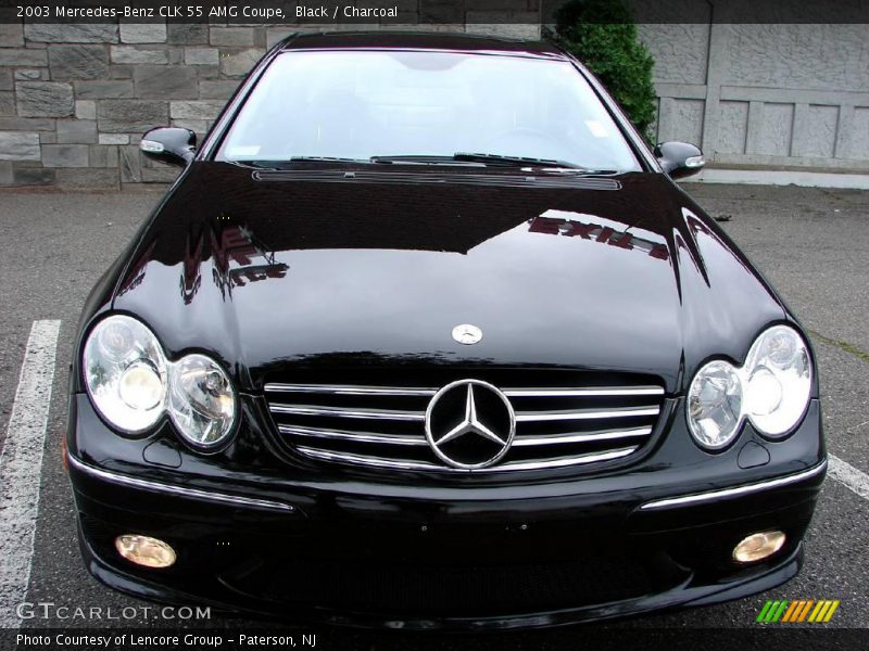 Black / Charcoal 2003 Mercedes-Benz CLK 55 AMG Coupe