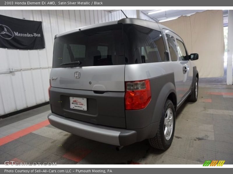 Satin Silver Metallic / Black 2003 Honda Element EX AWD