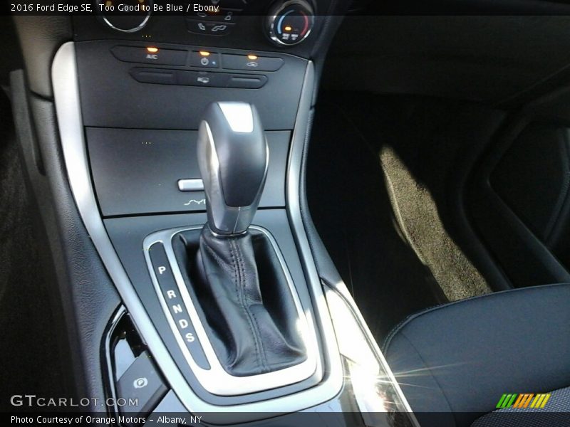 Too Good to Be Blue / Ebony 2016 Ford Edge SE