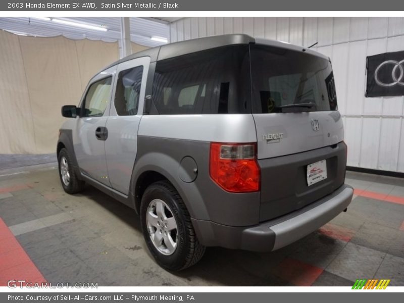 Satin Silver Metallic / Black 2003 Honda Element EX AWD