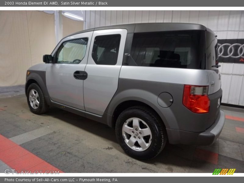 Satin Silver Metallic / Black 2003 Honda Element EX AWD