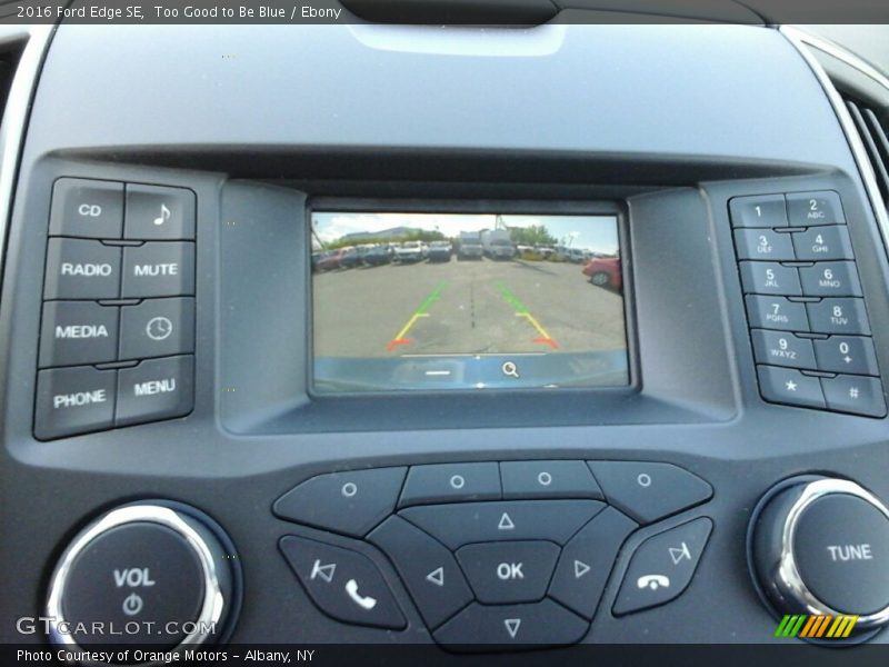 Too Good to Be Blue / Ebony 2016 Ford Edge SE