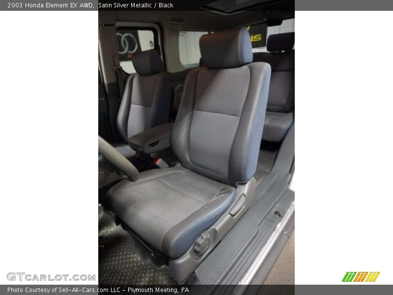Satin Silver Metallic / Black 2003 Honda Element EX AWD
