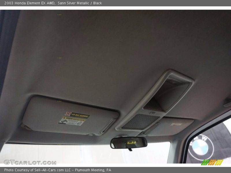 Satin Silver Metallic / Black 2003 Honda Element EX AWD