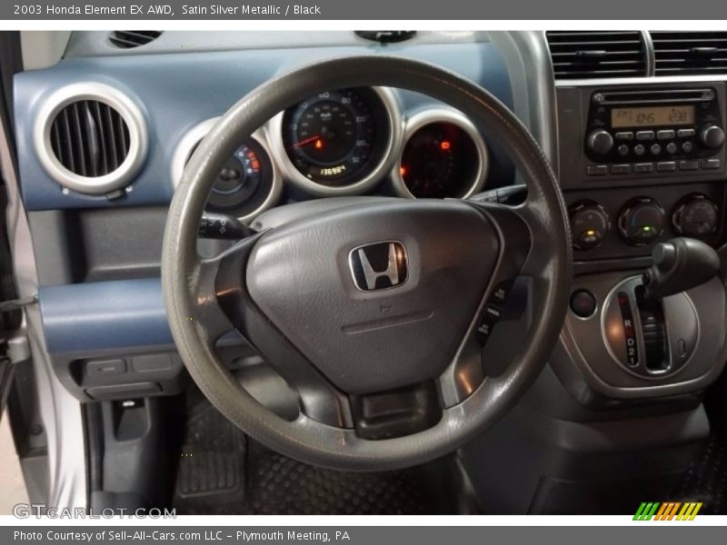 Satin Silver Metallic / Black 2003 Honda Element EX AWD