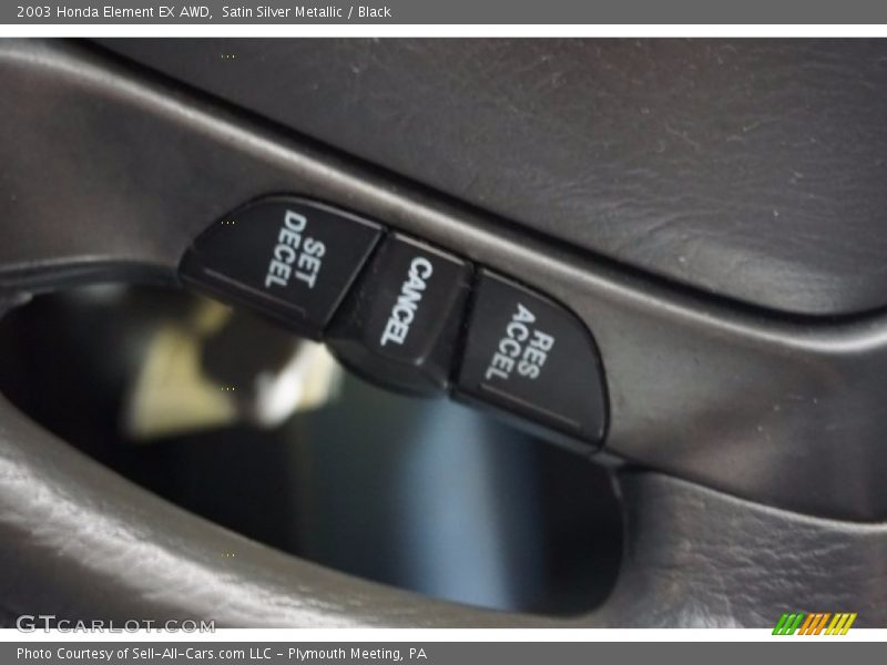 Satin Silver Metallic / Black 2003 Honda Element EX AWD