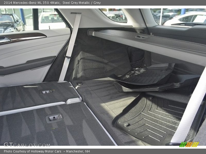 Steel Grey Metallic / Grey 2014 Mercedes-Benz ML 350 4Matic