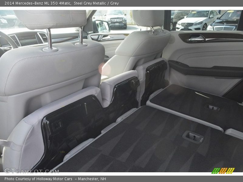 Steel Grey Metallic / Grey 2014 Mercedes-Benz ML 350 4Matic