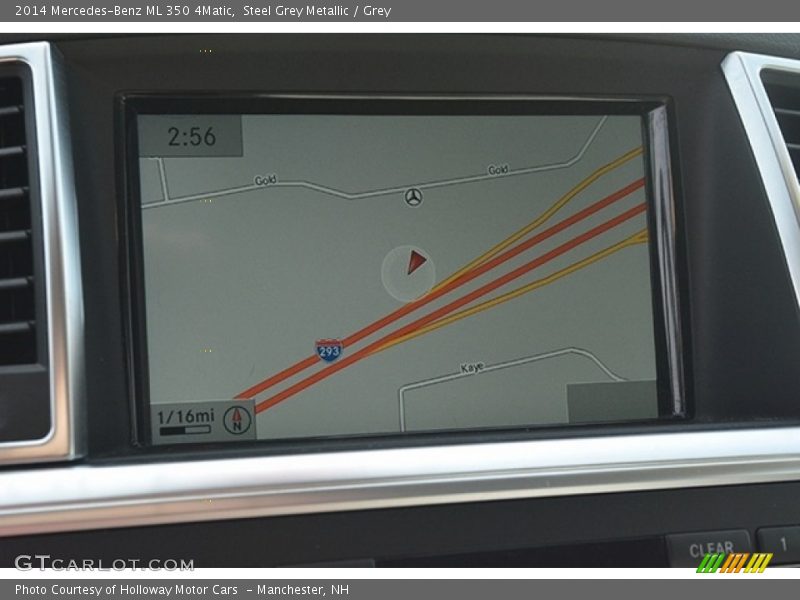 Steel Grey Metallic / Grey 2014 Mercedes-Benz ML 350 4Matic