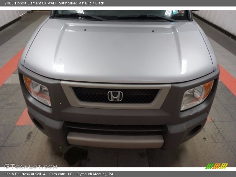 Satin Silver Metallic / Black 2003 Honda Element EX AWD