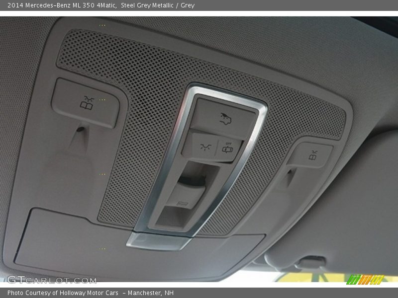 Steel Grey Metallic / Grey 2014 Mercedes-Benz ML 350 4Matic