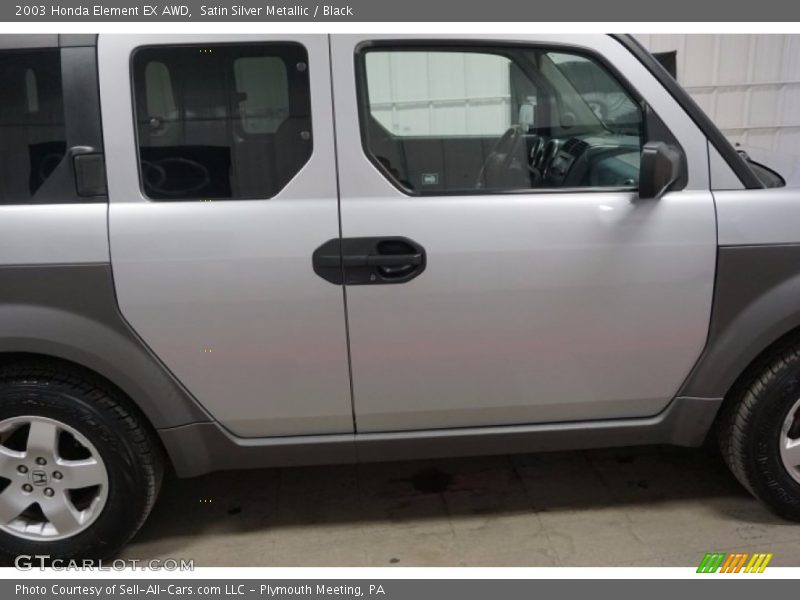 Satin Silver Metallic / Black 2003 Honda Element EX AWD