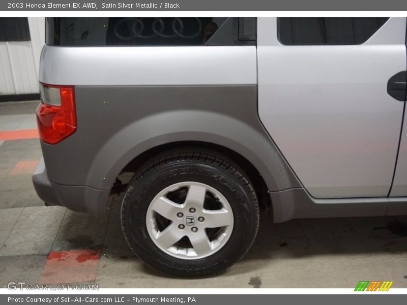 Satin Silver Metallic / Black 2003 Honda Element EX AWD
