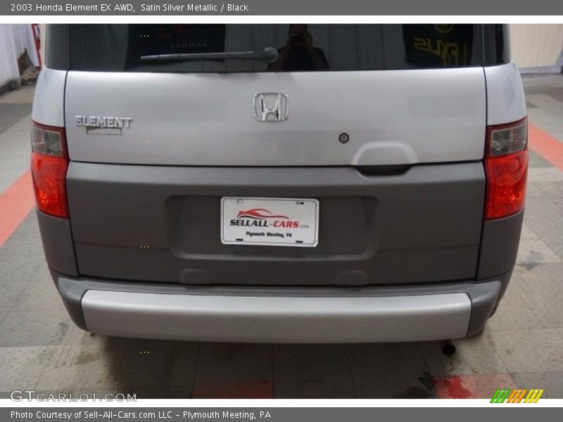 Satin Silver Metallic / Black 2003 Honda Element EX AWD