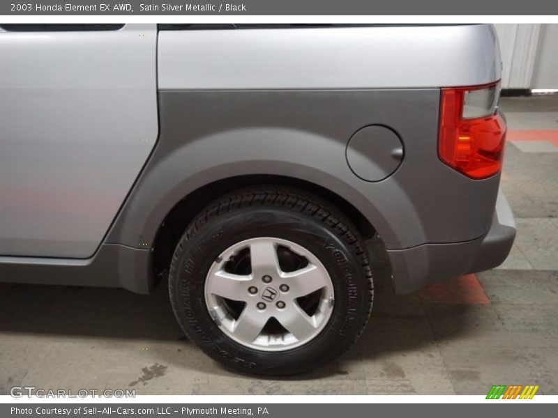 Satin Silver Metallic / Black 2003 Honda Element EX AWD