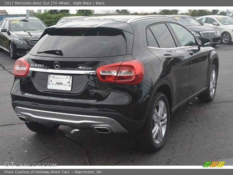 Night Black / Black 2017 Mercedes-Benz GLA 250 4Matic