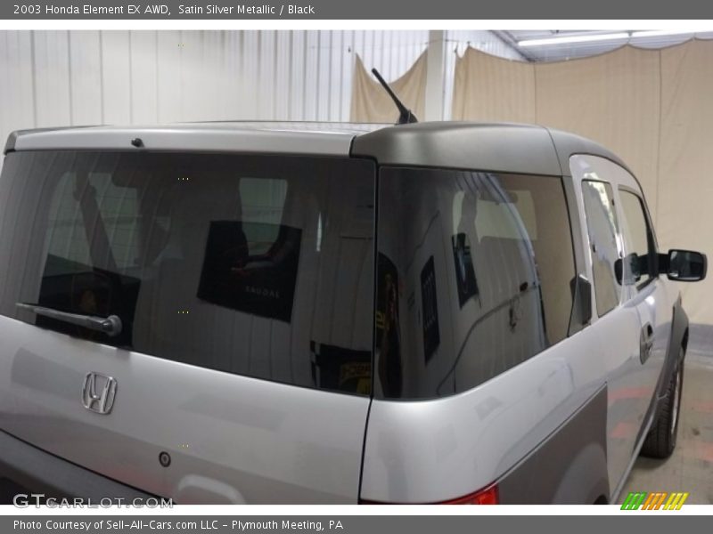 Satin Silver Metallic / Black 2003 Honda Element EX AWD