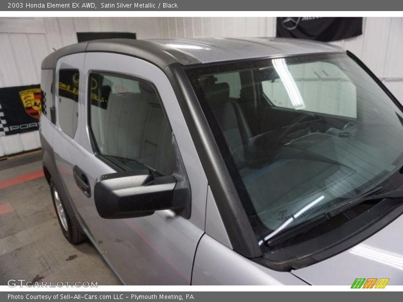 Satin Silver Metallic / Black 2003 Honda Element EX AWD