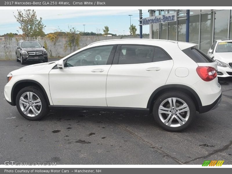 Cirrus White / Black 2017 Mercedes-Benz GLA 250 4Matic