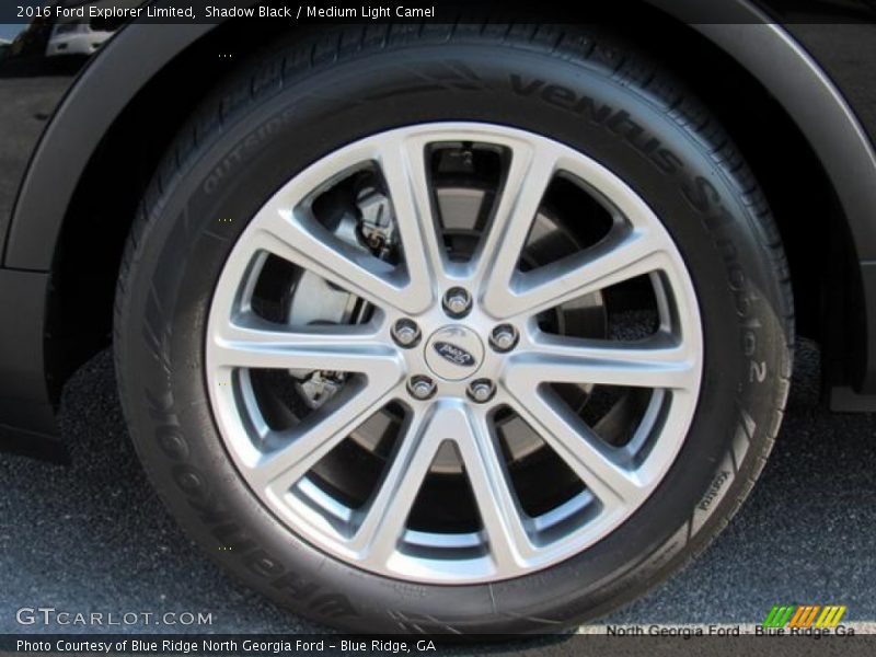 Shadow Black / Medium Light Camel 2016 Ford Explorer Limited