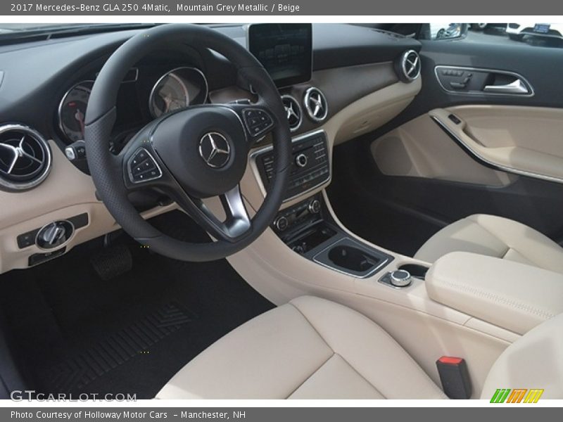  2017 GLA 250 4Matic Beige Interior