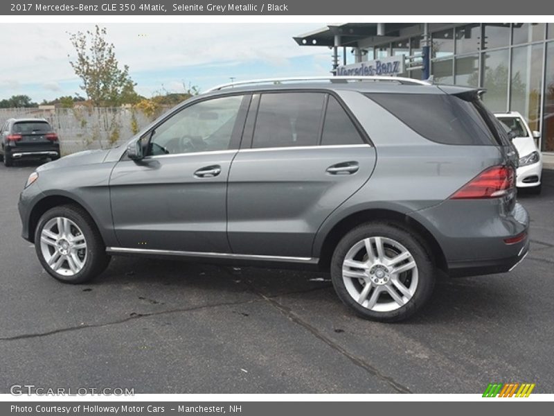 Selenite Grey Metallic / Black 2017 Mercedes-Benz GLE 350 4Matic