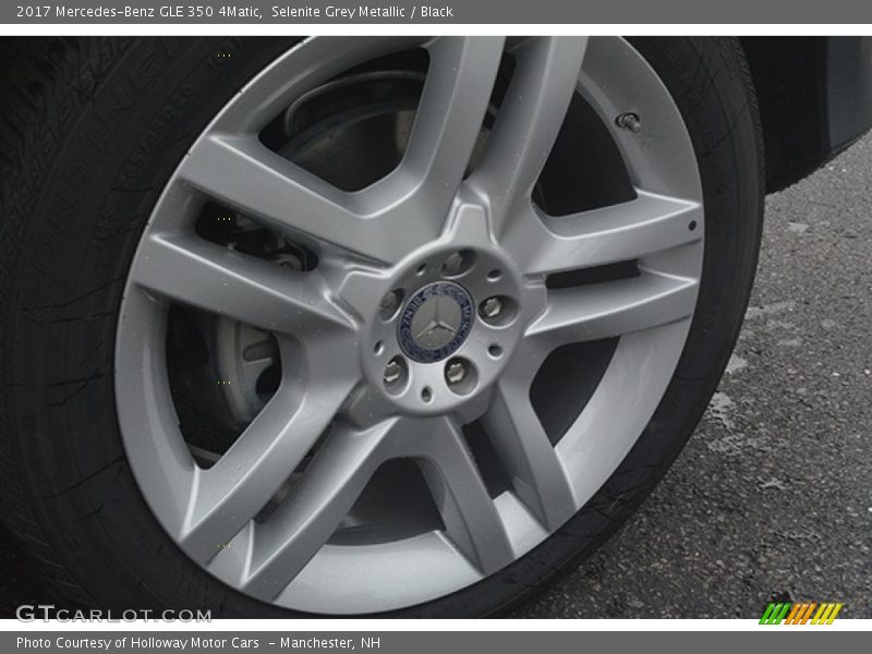 Selenite Grey Metallic / Black 2017 Mercedes-Benz GLE 350 4Matic
