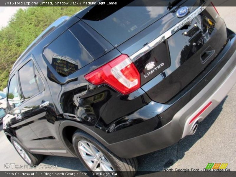 Shadow Black / Medium Light Camel 2016 Ford Explorer Limited