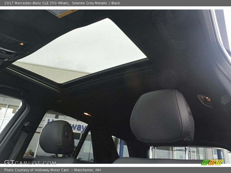 Selenite Grey Metallic / Black 2017 Mercedes-Benz GLE 350 4Matic