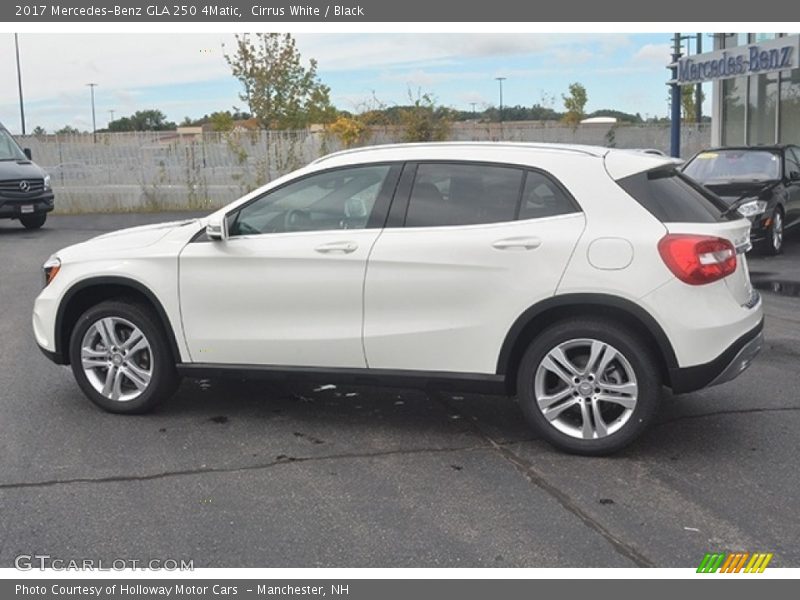 Cirrus White / Black 2017 Mercedes-Benz GLA 250 4Matic