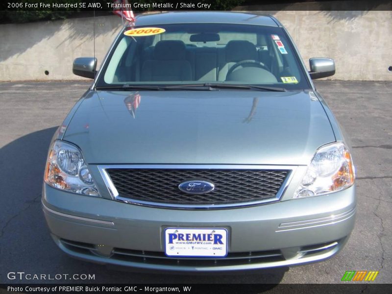 Titanium Green Metallic / Shale Grey 2006 Ford Five Hundred SE AWD