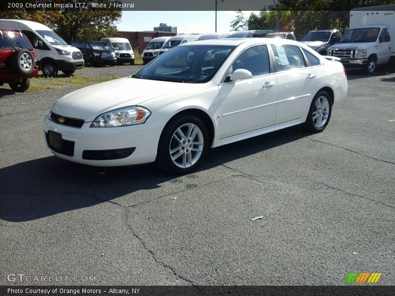 White / Neutral 2009 Chevrolet Impala LTZ
