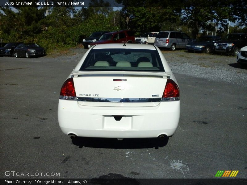 White / Neutral 2009 Chevrolet Impala LTZ