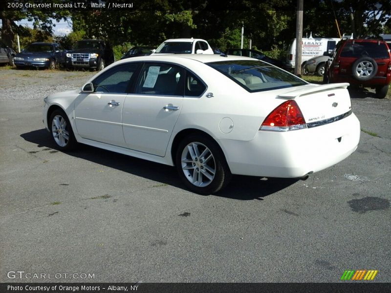 White / Neutral 2009 Chevrolet Impala LTZ