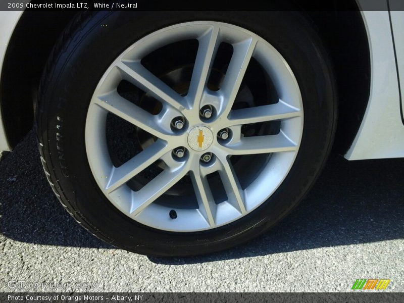 White / Neutral 2009 Chevrolet Impala LTZ