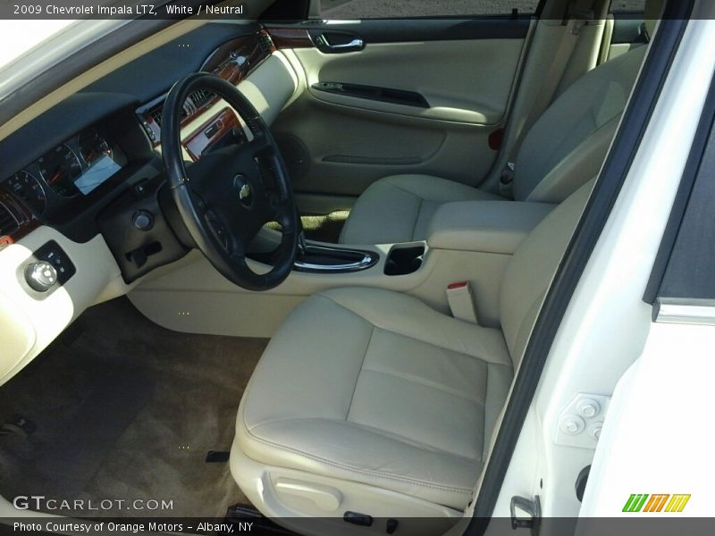 White / Neutral 2009 Chevrolet Impala LTZ