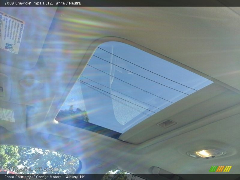 White / Neutral 2009 Chevrolet Impala LTZ