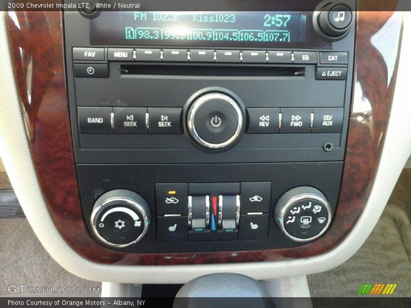White / Neutral 2009 Chevrolet Impala LTZ