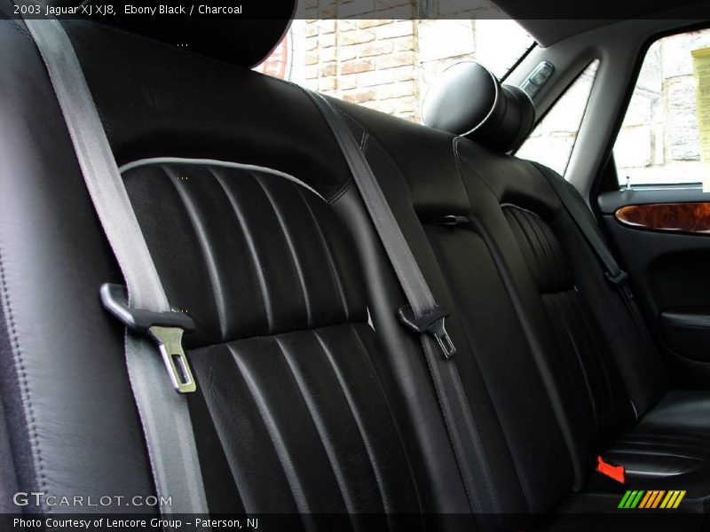 Ebony Black / Charcoal 2003 Jaguar XJ XJ8