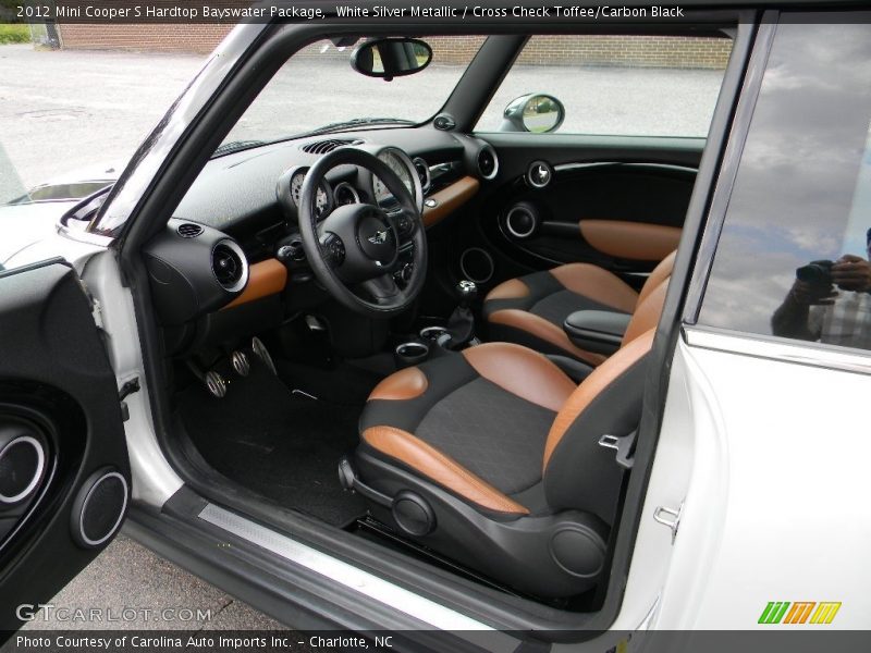  2012 Cooper S Hardtop Bayswater Package Cross Check Toffee/Carbon Black Interior