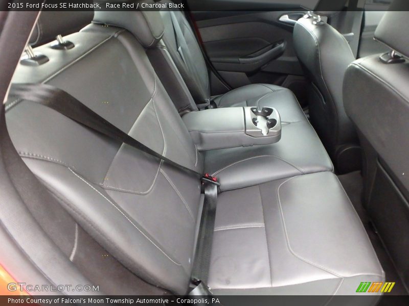 Race Red / Charcoal Black 2015 Ford Focus SE Hatchback