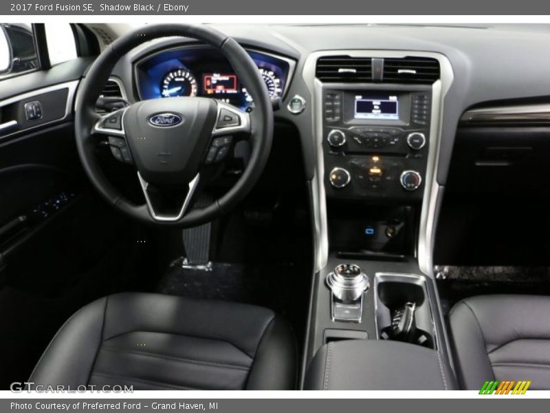 Shadow Black / Ebony 2017 Ford Fusion SE
