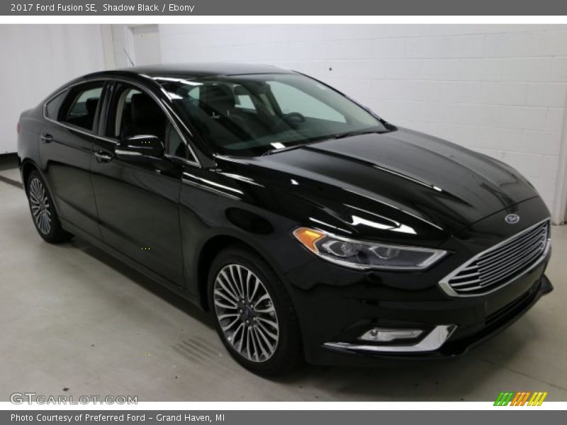Shadow Black / Ebony 2017 Ford Fusion SE