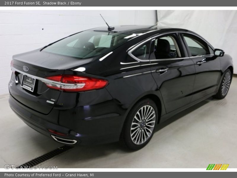 Shadow Black / Ebony 2017 Ford Fusion SE
