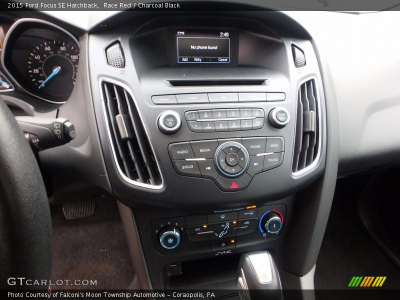 Race Red / Charcoal Black 2015 Ford Focus SE Hatchback