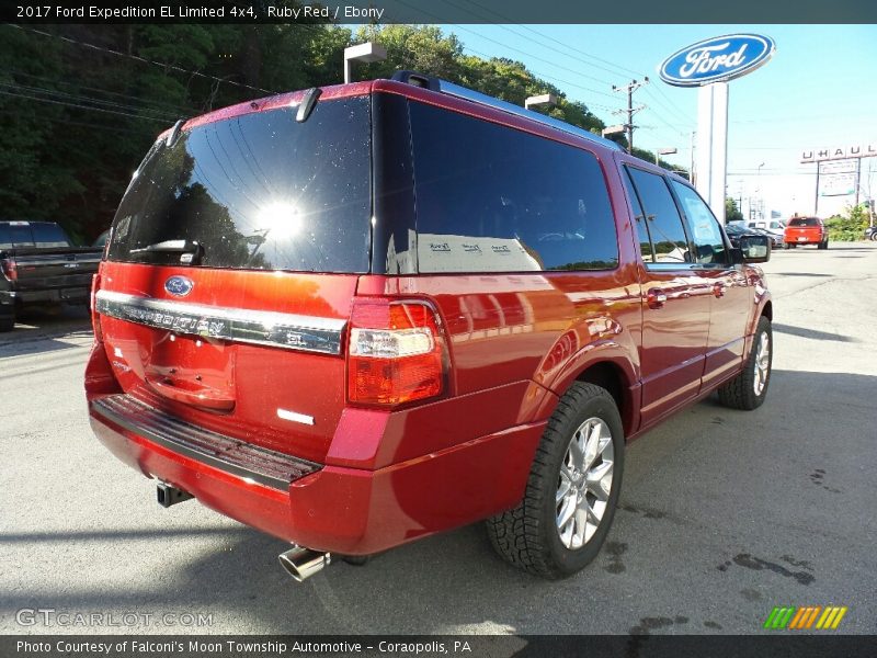 Ruby Red / Ebony 2017 Ford Expedition EL Limited 4x4