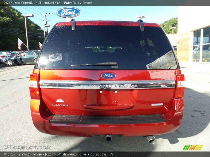 Ruby Red / Ebony 2017 Ford Expedition EL Limited 4x4