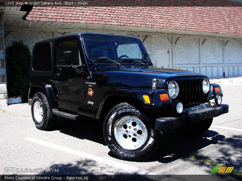 Black / Khaki 1998 Jeep Wrangler Sahara 4x4